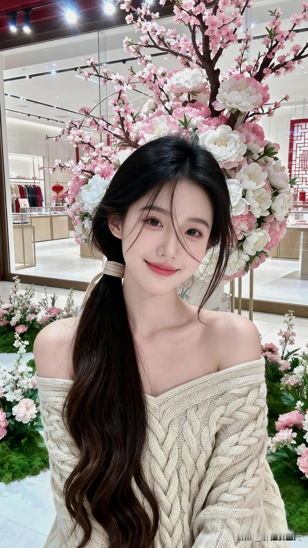 清落姑娘，冬日里轻盈摇摆，背包装满了青春的故事，她的魅力让人心动不已。