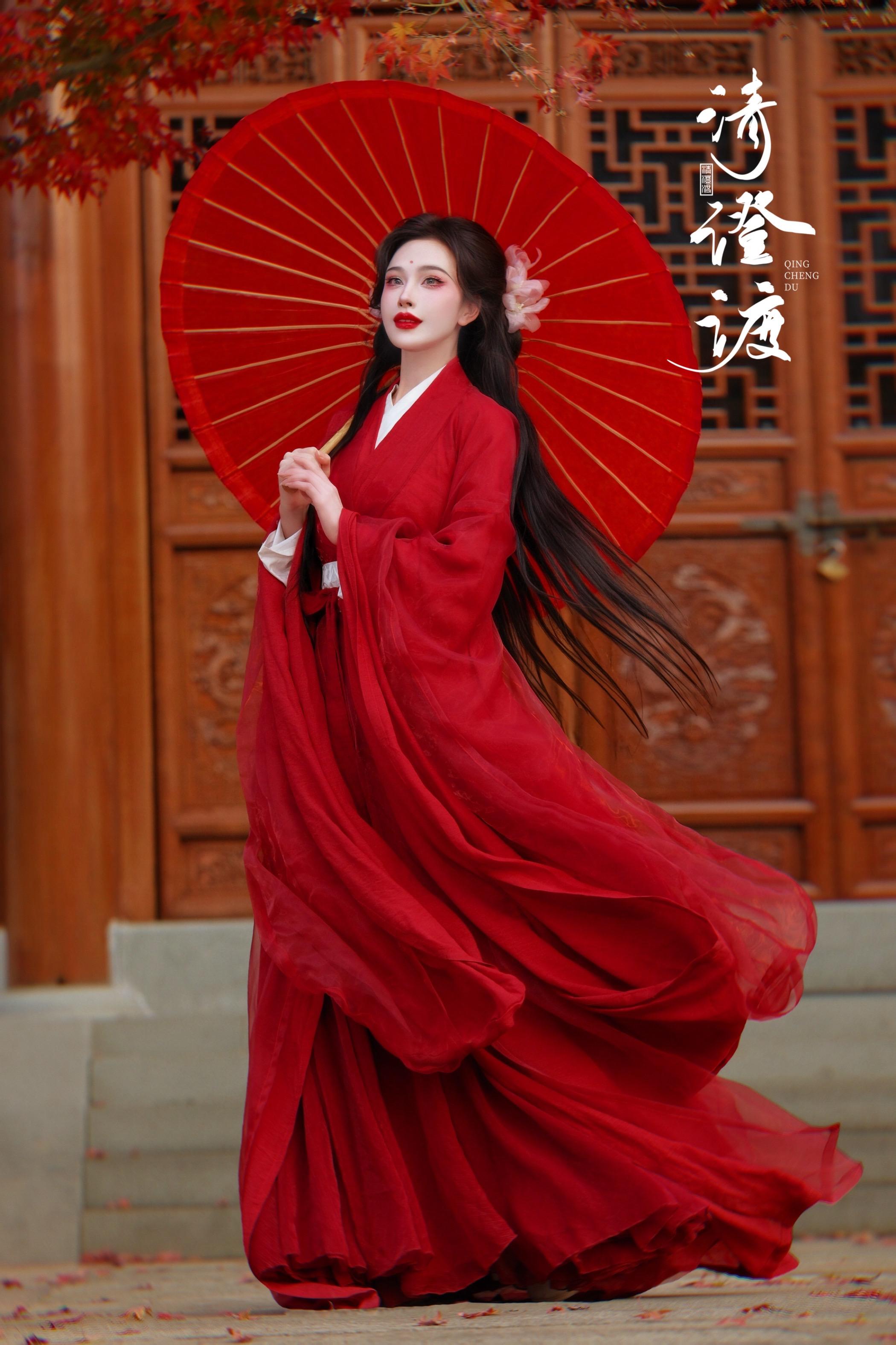 红色多好看呀～