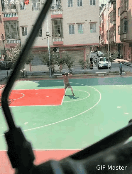 这就是传说中的三步上篮吗[疑问]篮球[超话] ​​​