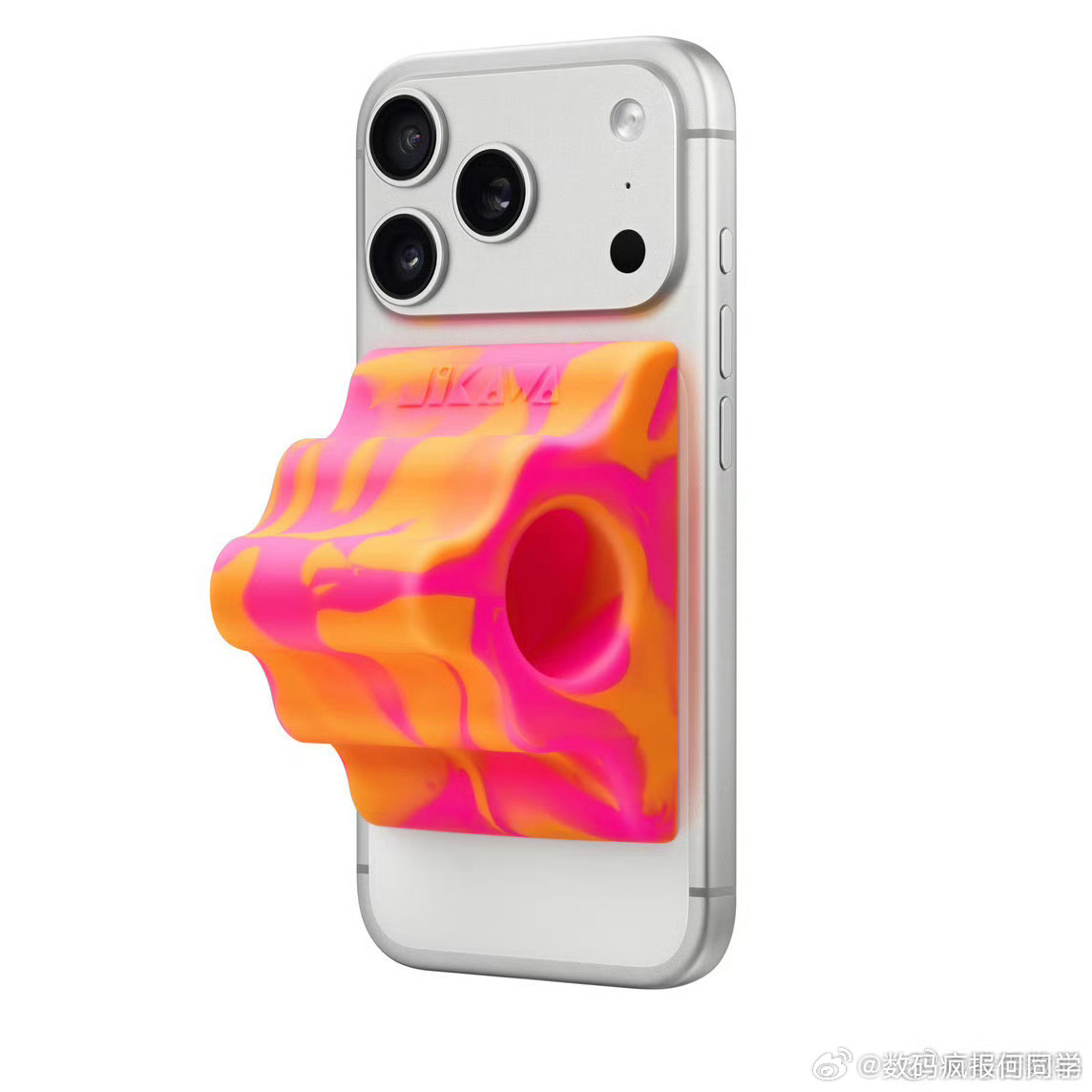 苹果手机支架，有三种颜色可选，价格448 
