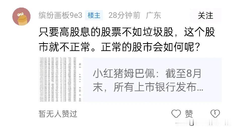 为什么我说一些网友被头条银行吹忽悠成了极端宗教一样？就像这位网友评论说：今天的股