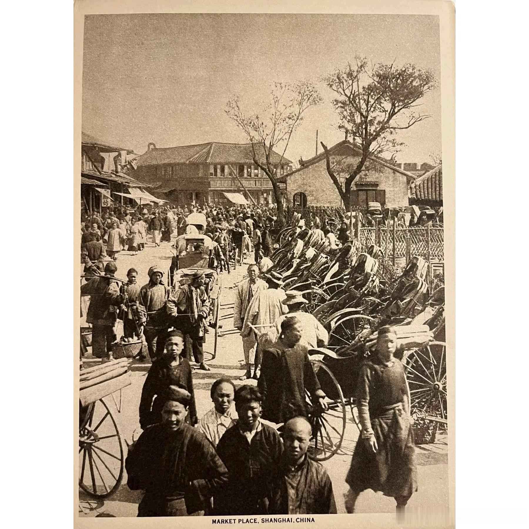 1915年，上海外滩市场