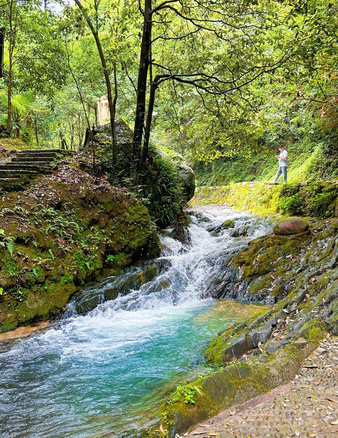 好想分享给你们，又怕你们都知道了‼️
这里真的像极了小时候最爱去的小溪边
一边光