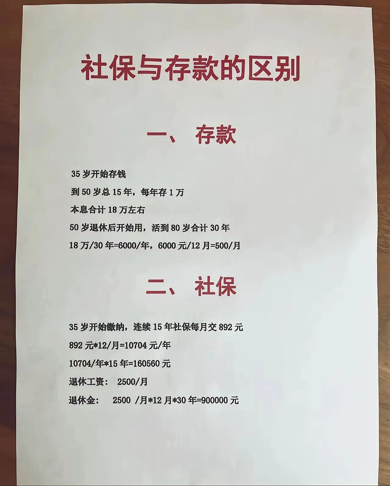 存款与社保哪个性价比更高呢？我觉得，养老不交，医疗是绝对不能不交的，岁数大了没有