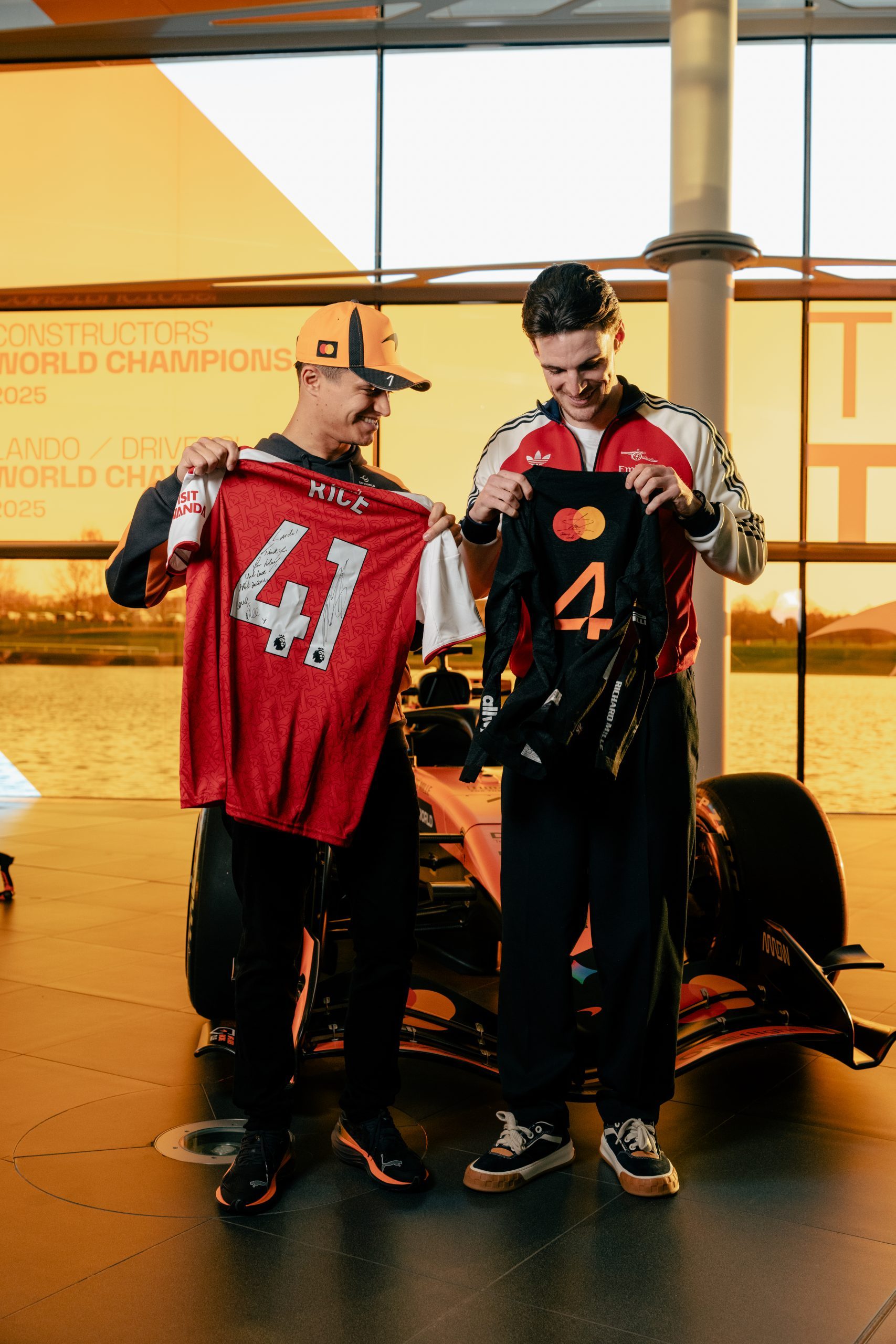 Lando Norris x Declan Rice 迈凯伦x阿森纳 |聊车文旅