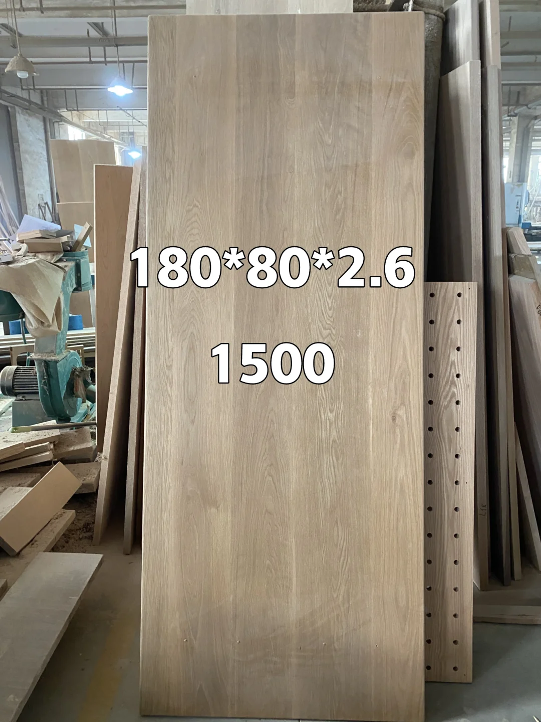 又找到一块绝美的白橡木大板！😍