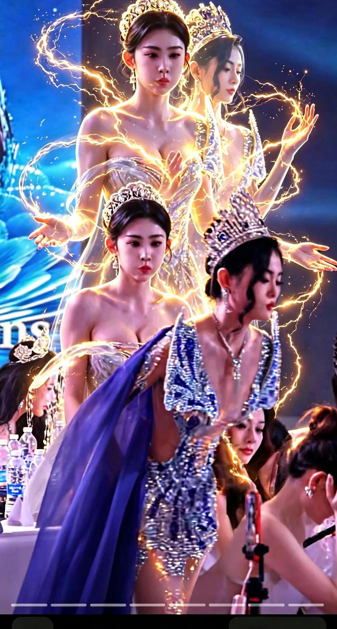 我的图片 ai创作 玩法合伙人计划 t台之上，自信即王道