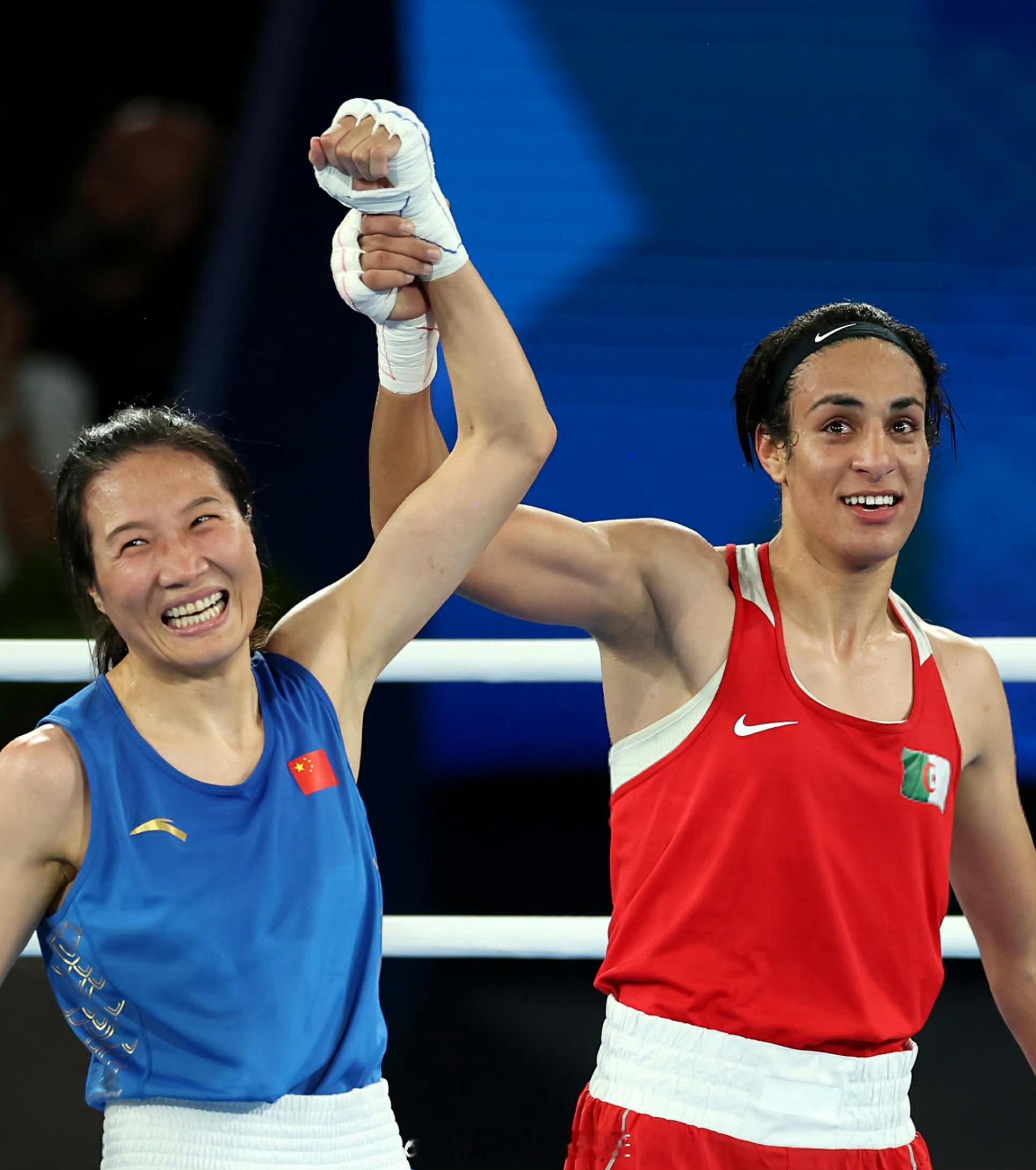 #争议女拳手说自己有资格参赛#并不是你能去女厕所你就能参加奥运比赛，因为这牵扯到