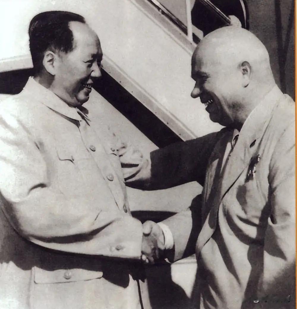 主席与赫鲁晓夫