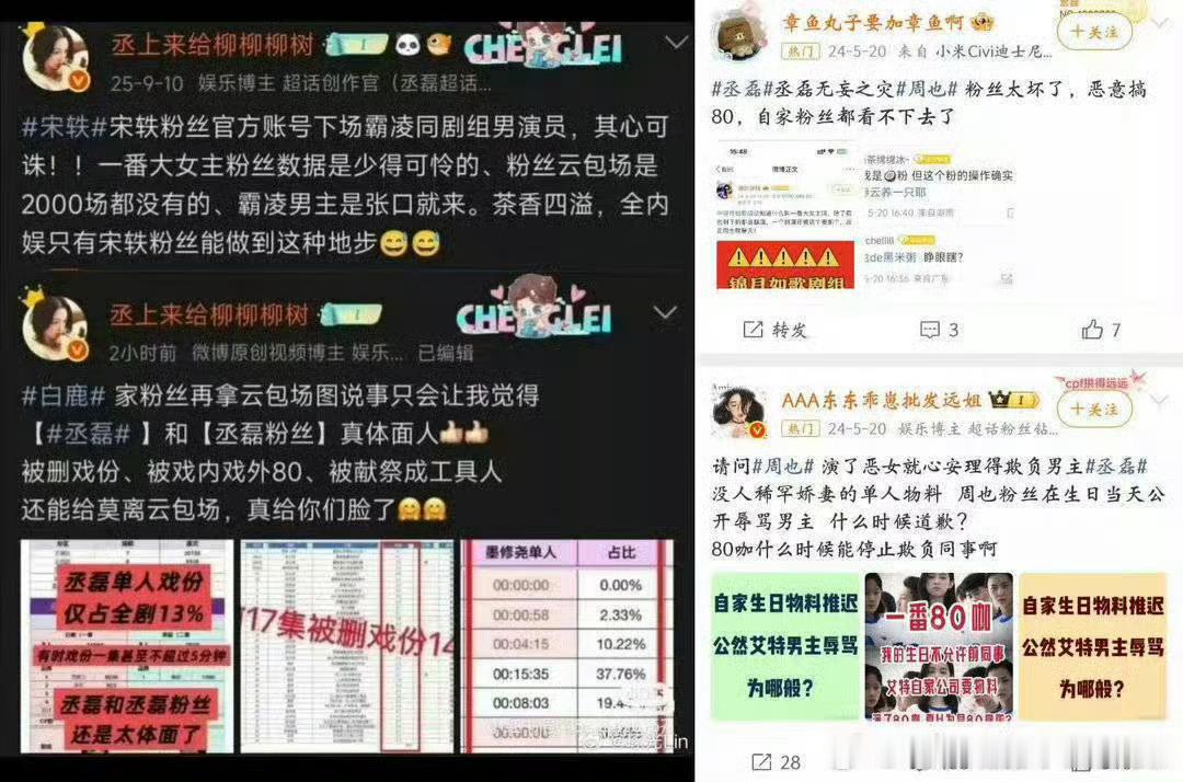 丞磊每部剧都被80