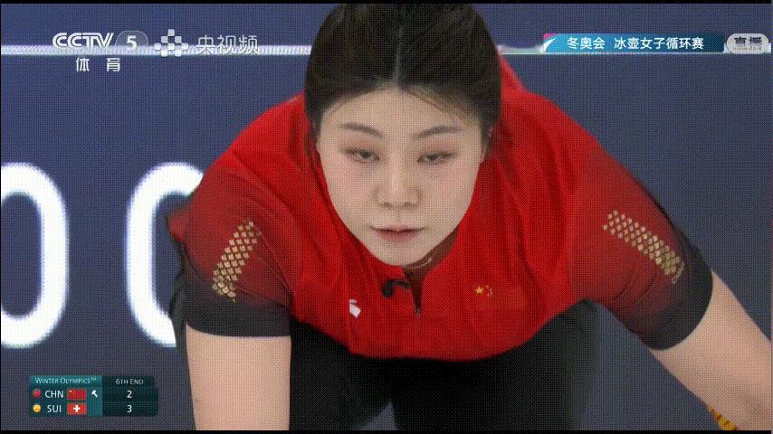 第六局 齐齐Double漂亮！中国后手两分牵制瑞士，瑞士后续的战术一定会考虑到中