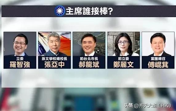 国民党党主席下周一领表! 想参选得先掏1320万

国民党党主席改选，下周一开始