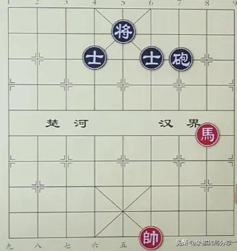 如图所示，红先行。
有兴趣不妨一试！
欢迎评论区相互探讨！烧脑 象棋