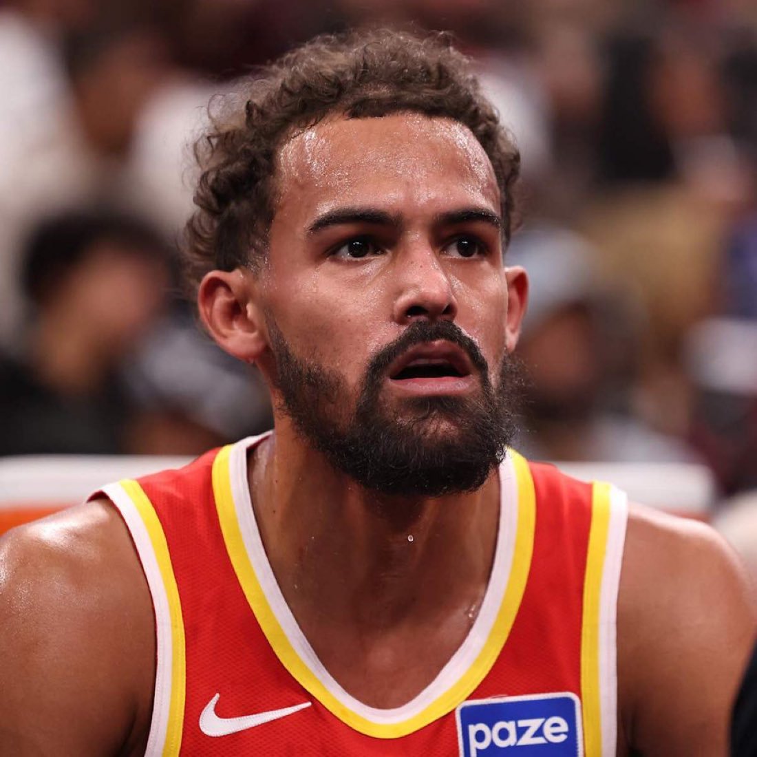 TA的Sam Vecenie也模拟了几个关于特雷·杨的交易奇才得到：特雷·杨老鹰