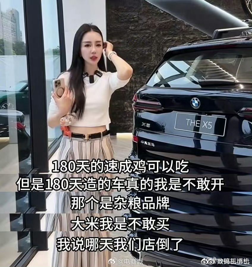 业内人士谈小米汽车被销售嘲讽这女销售纯属脑袋有洞，都哪一年了还在这里用这样的销售