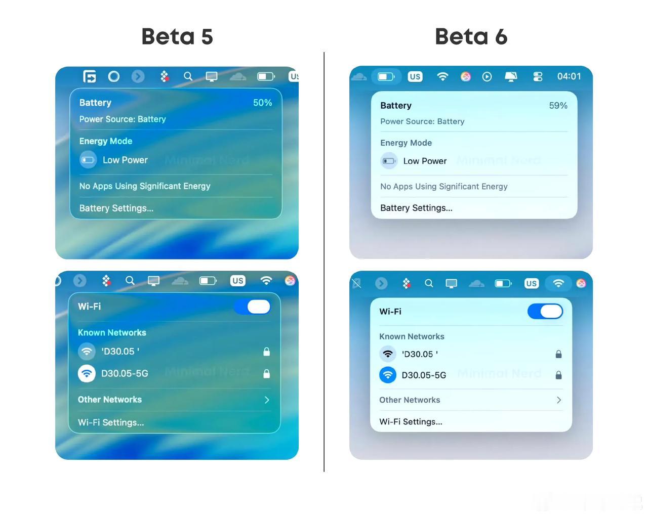 喜欢macOS26 Beta 6 
这个版本的液态玻璃比 Beta 5 更加磨砂