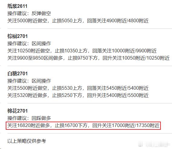 棉花 棉花短期阻力对应17100/17150附近，突破该线有概率进一步走高去测试