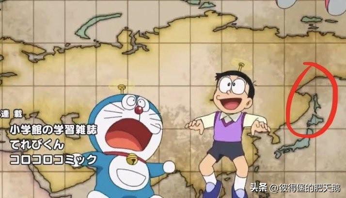 日本网友发现 哆啦A梦新OP 地图疑似夹带私货……

有人或许说， ​​​​哆啦