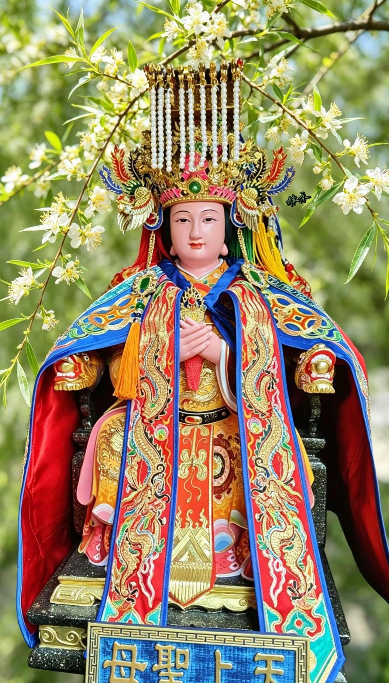 涛涛海峡隔不断香火，古时闽地移民奔赴台湾，奉妈祖为海上护佑之神。源自湄洲的信仰代