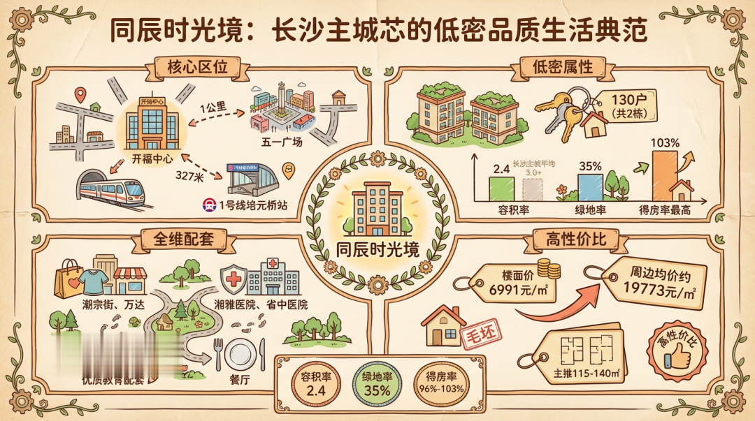 地产AI："小而精"的同辰时光境凭何脱颖而出 成为2026长沙品质期待楼盘？