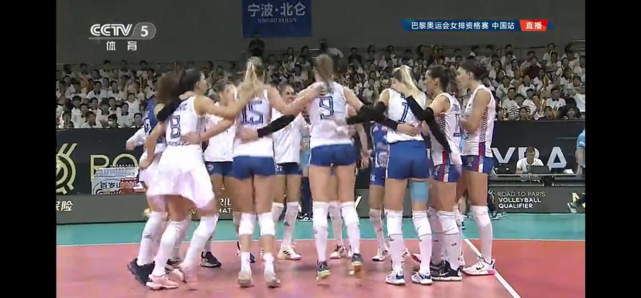 2023年女排奥运资格赛A组今天已经结束了两场比赛，其中塞尔维亚3-0战胜加拿大