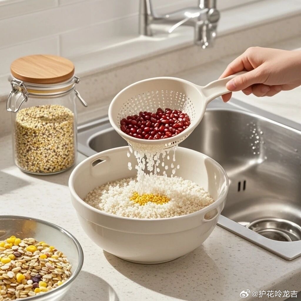 防不胜防啊，我发现我家里人淘米要淘三四次，我淘一次，他们还说我：你平时不是最爱干