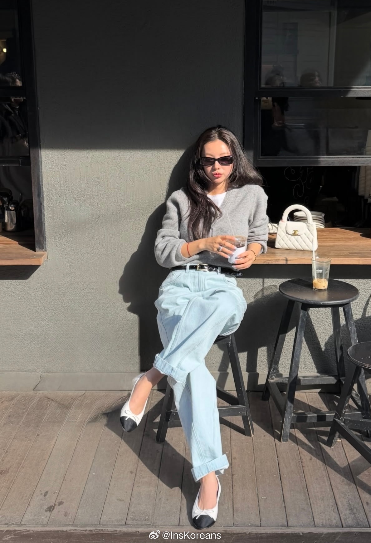 穿搭分享 连续更新第2770天韩国时尚女生日常搭配韩女真的也不怕冷韩系穿搭超能新