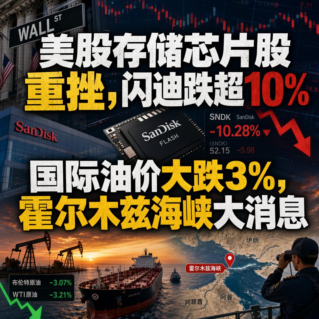 很多人以为地缘冲突升级油价必涨，可这次霍尔木兹海峡爆出大消息，油价反而单日大跌超