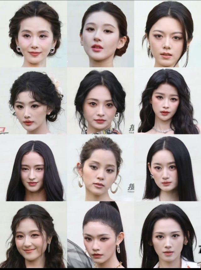VOGUE九寨沟盛典红毯怼脸生图刘诗诗、赵露思、赵今麦、李兰迪、欧阳娜娜、林允、