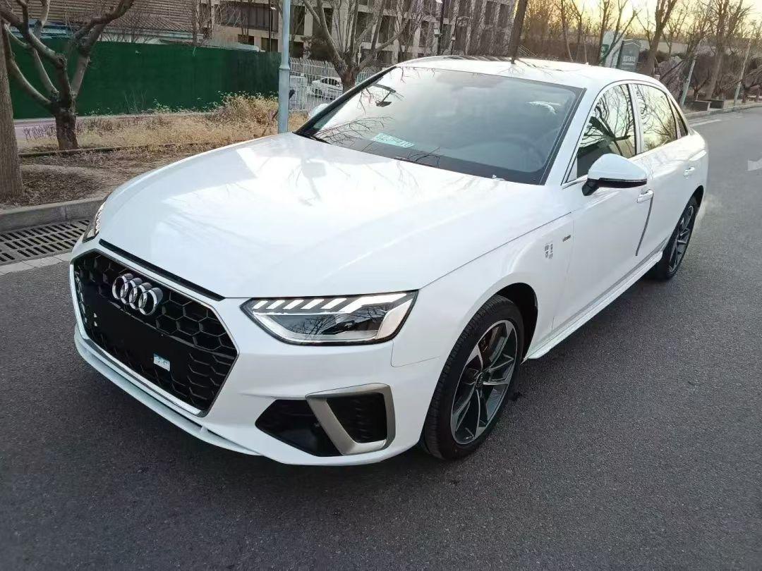 库存24款奥迪A4L，40时尚动感，指导价321800，24年8月出厂，26年1