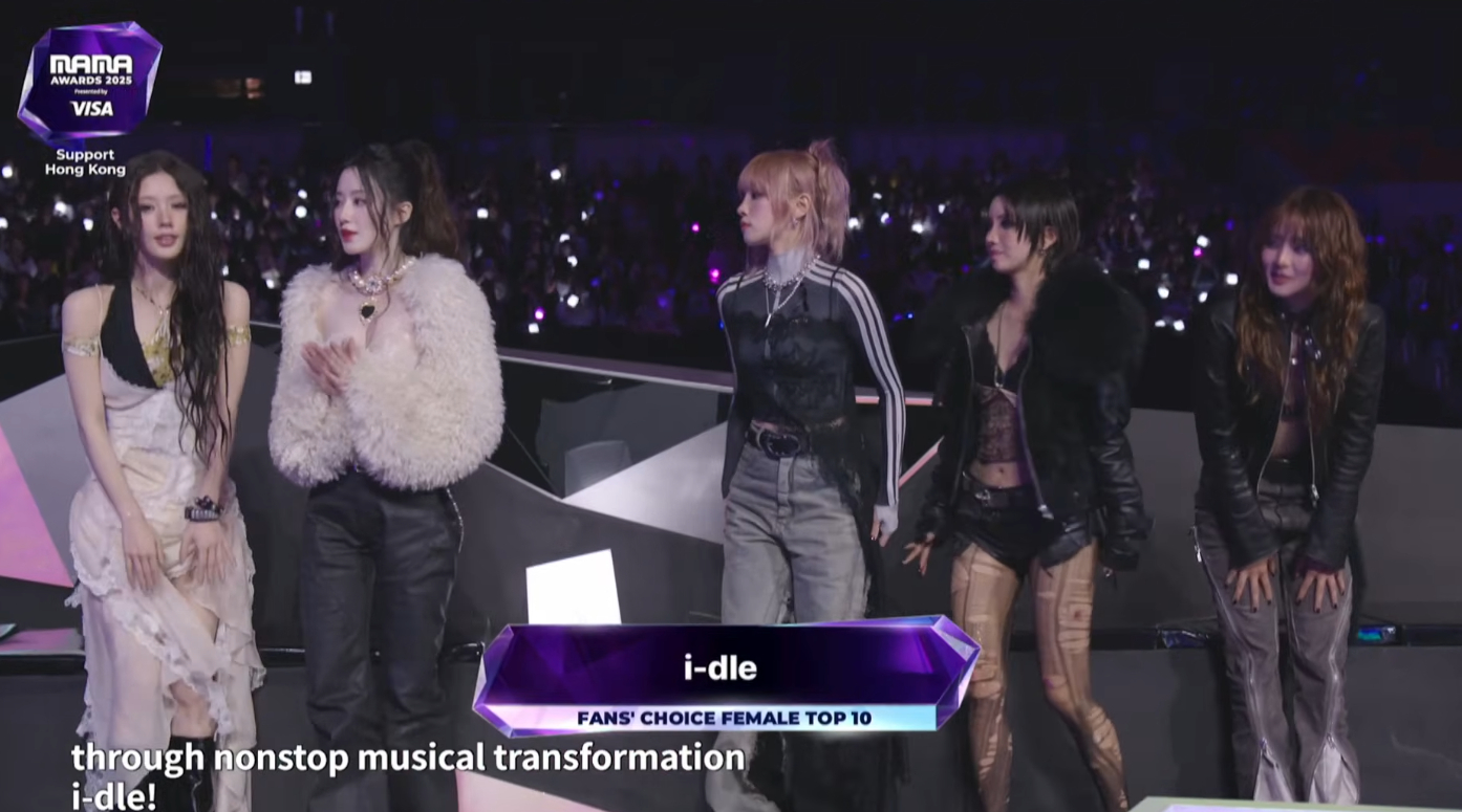 2025 MAMA FAN'S CHOICE：i-dle 恭喜！ 