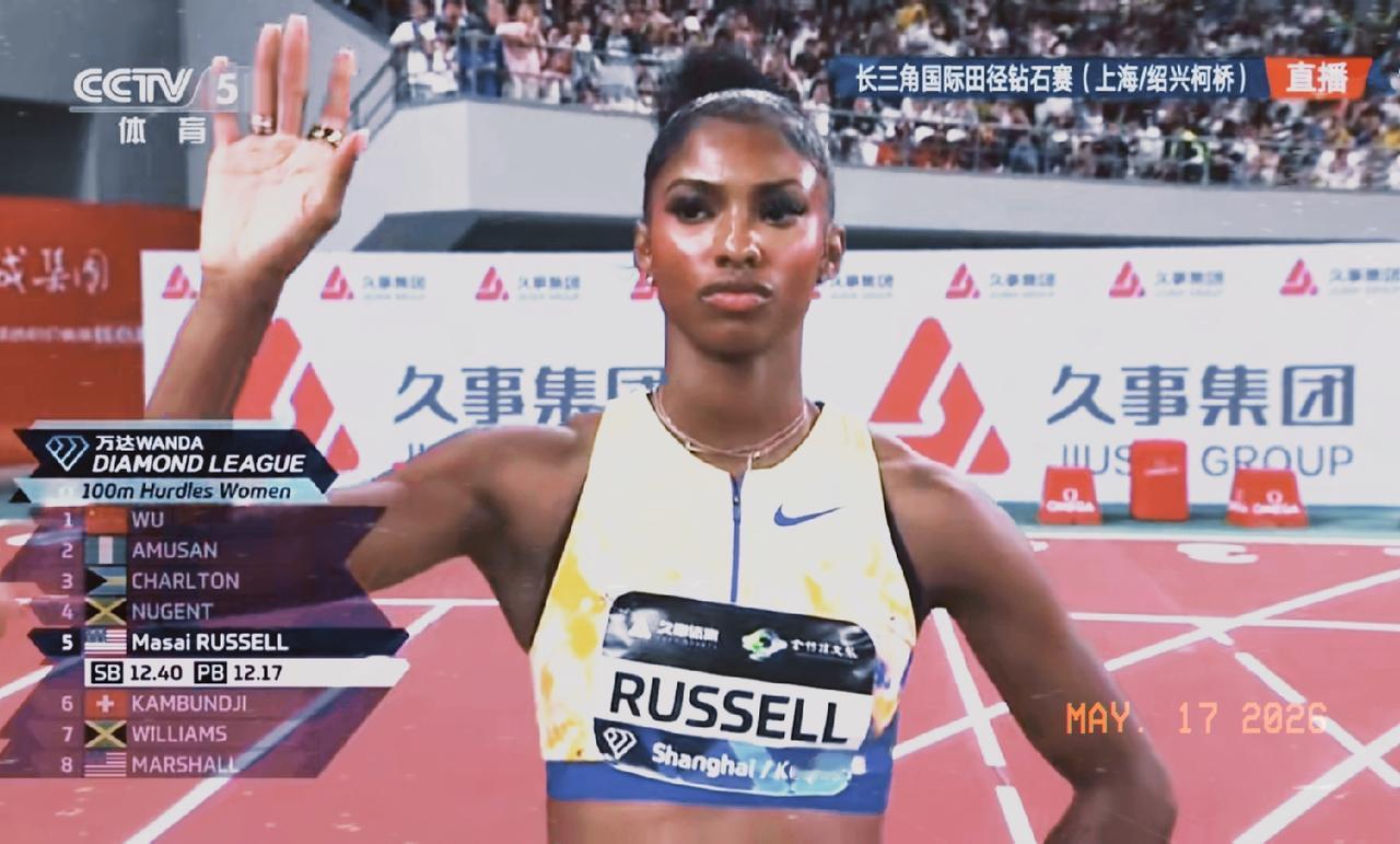 世界女子100米栏打开12.30秒次数最多的史上TOP5：
➤6次，美国名将拉塞