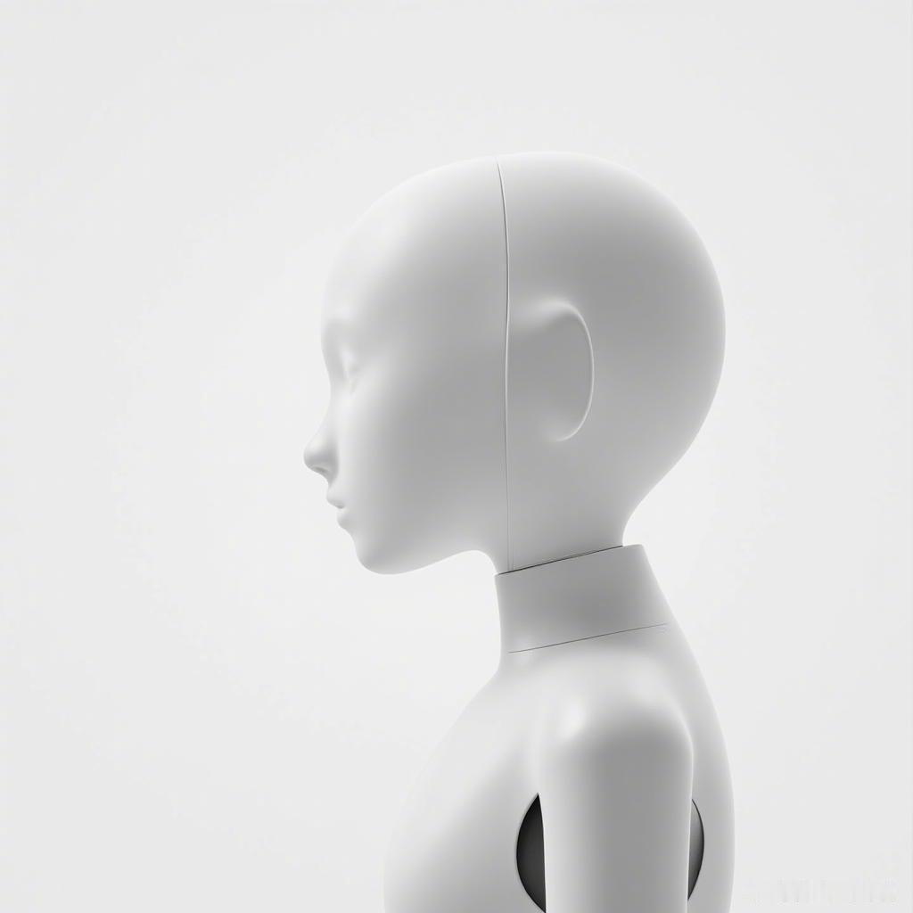 未来的轮廓，科技的简约，灵动的线条中传递着无尽的可能。🤖✨  科技   极简风