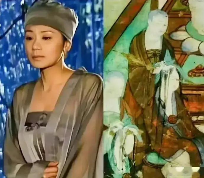 错怪《至尊红颜》的造型师了，原来那时候的尼姑真是这样穿的
