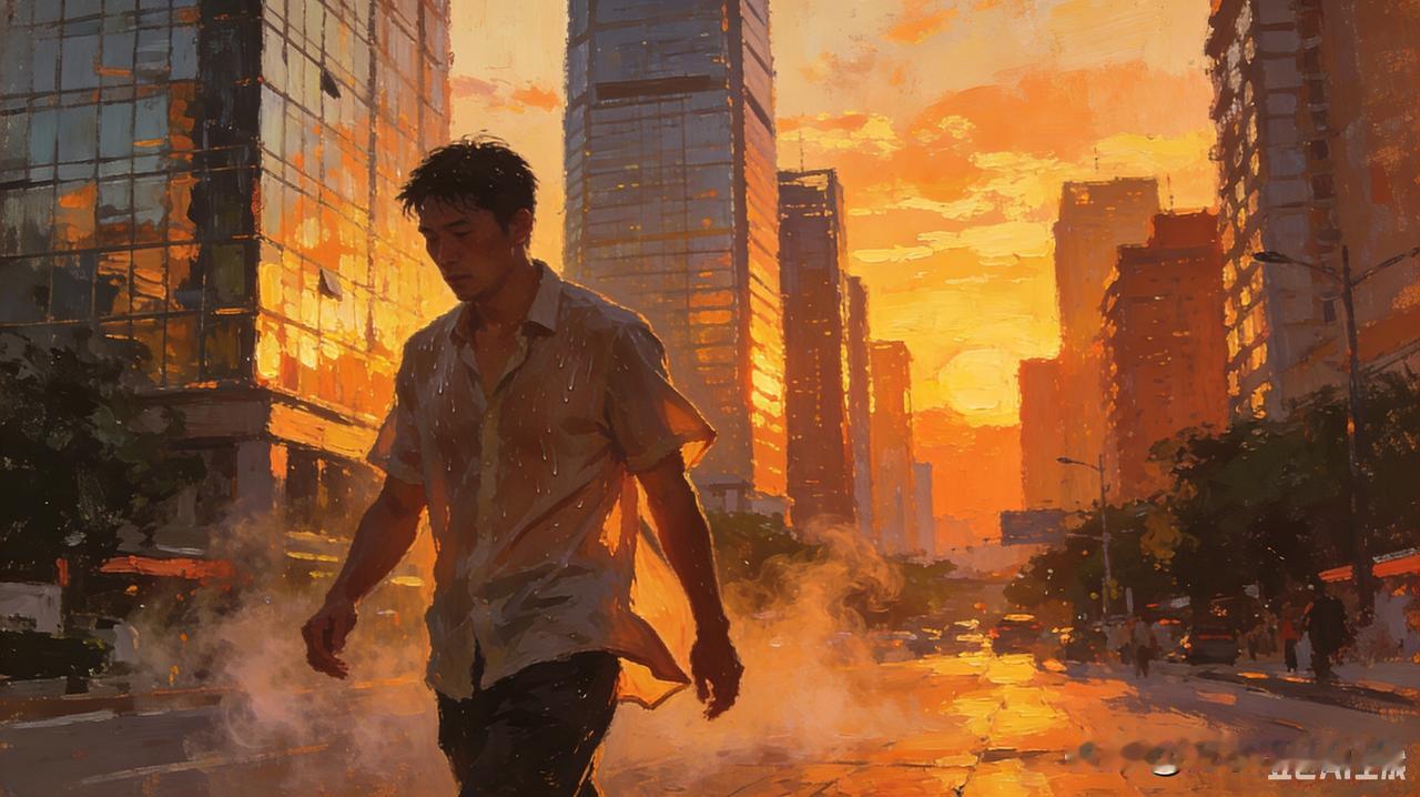 盛夏西安
           一
炎光如火炙高楼，
汗透衣衫不肯休。
日暮还嫌