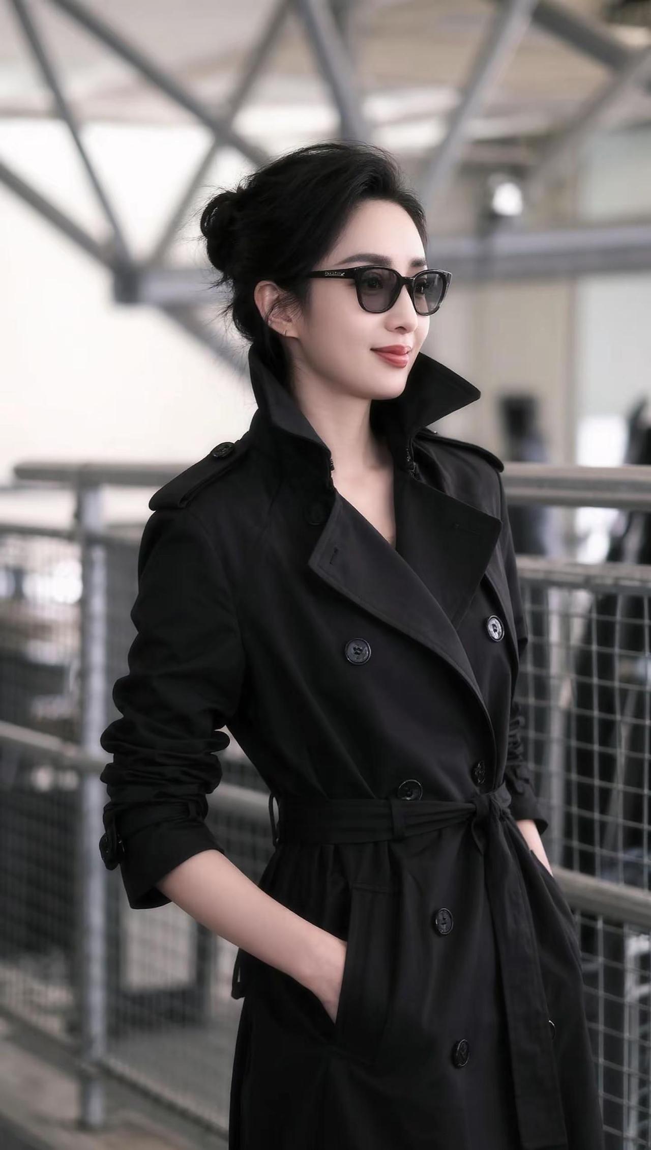 风衣穿搭 气质女神