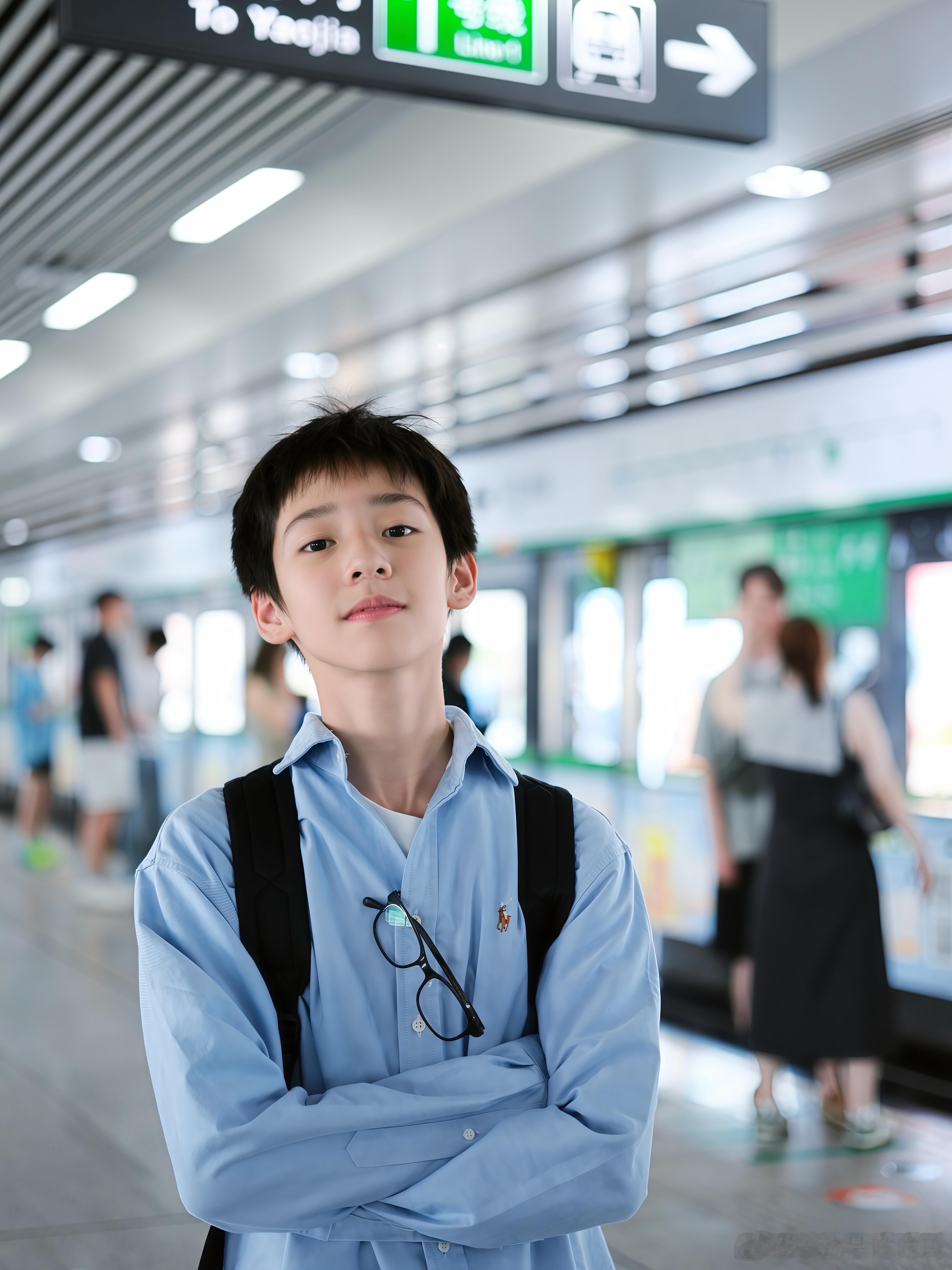 佟弋 五颜一五代这小孩贼帅 