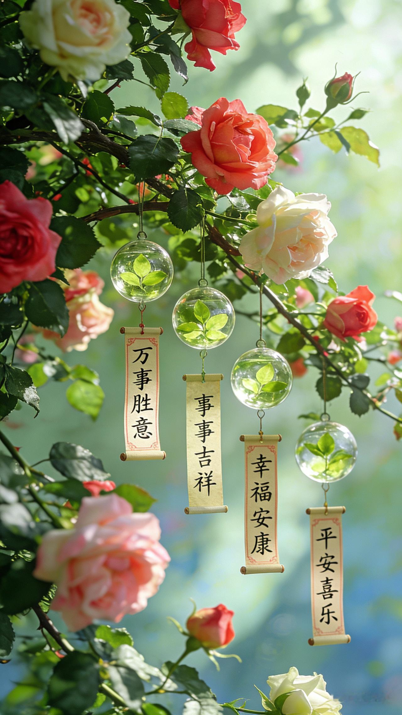 1. 送走冰天雪地，迎来柳绿花红
2. 送走冰天雪地，迎来暖日和风
3. 送走冰