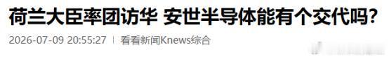 游戏要结束？安世中国走向独立后，荷兰大臣将离沪，欧盟已经介入十七位荷兰企业高管坐