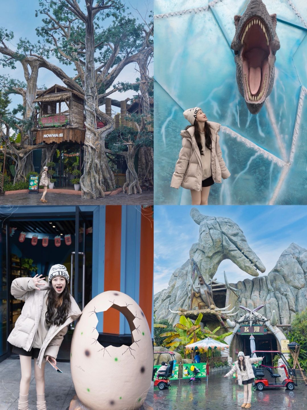 超适合亲子的恐龙乐园🦕，吹爆自贡方特❗️