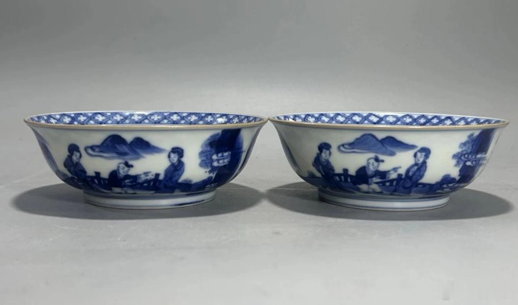 大英博物馆青花仕女碗摔碎 网传大英博物馆95号展厅一件康熙仿成化青花仕女碗从展柜