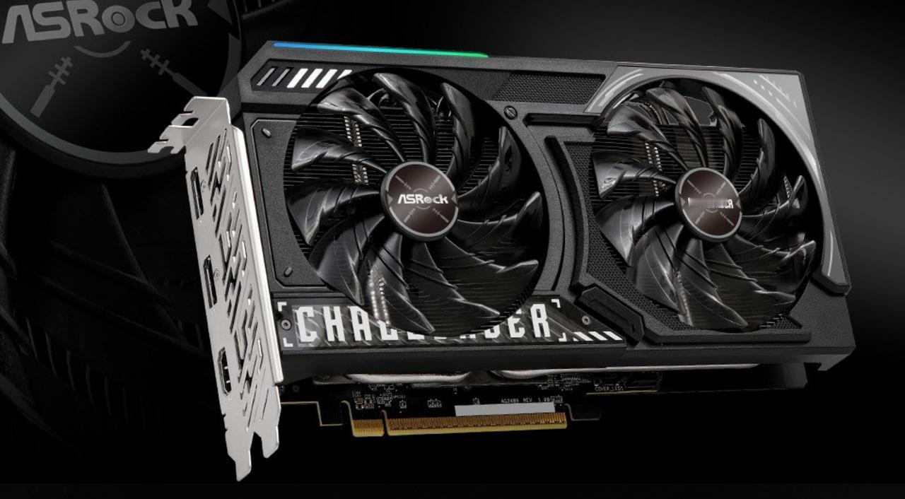 【华擎推出AMD RX 9060 Challenger 8GB OC显卡】日前，