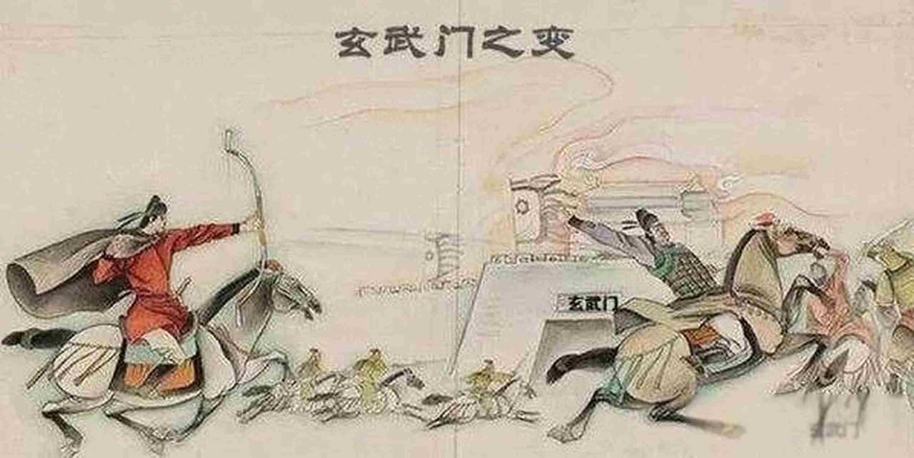 在公元626年的清晨，李建成穿上朝服，带着李元吉一起策马前往太极宫，准备面对父皇