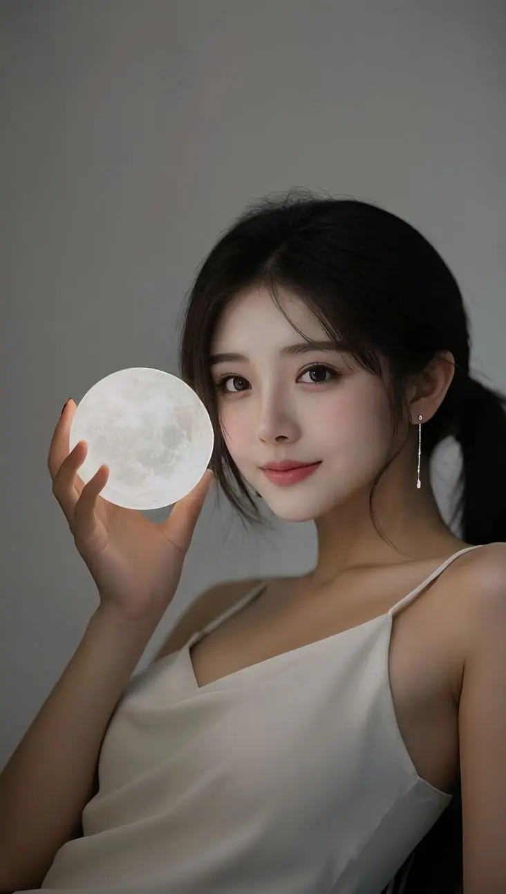AI月光写真 ai创作 原来ai写真可以这么美  谁拍谁好看 美出高级感