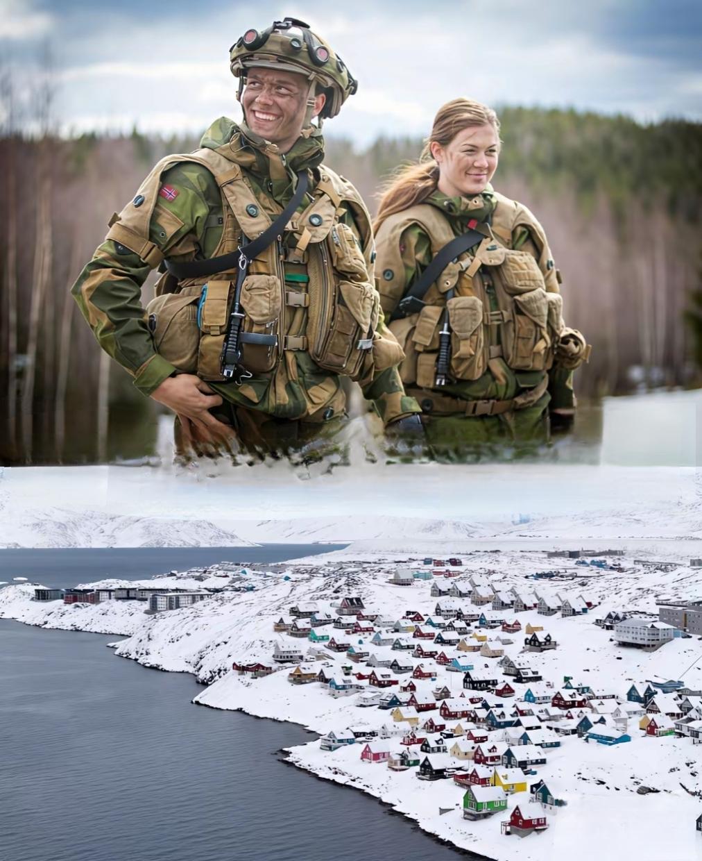 路见不平有人铲，面对特朗普政府对格陵兰岛步步紧逼的觊觎，挪威率先亮明态度。

二