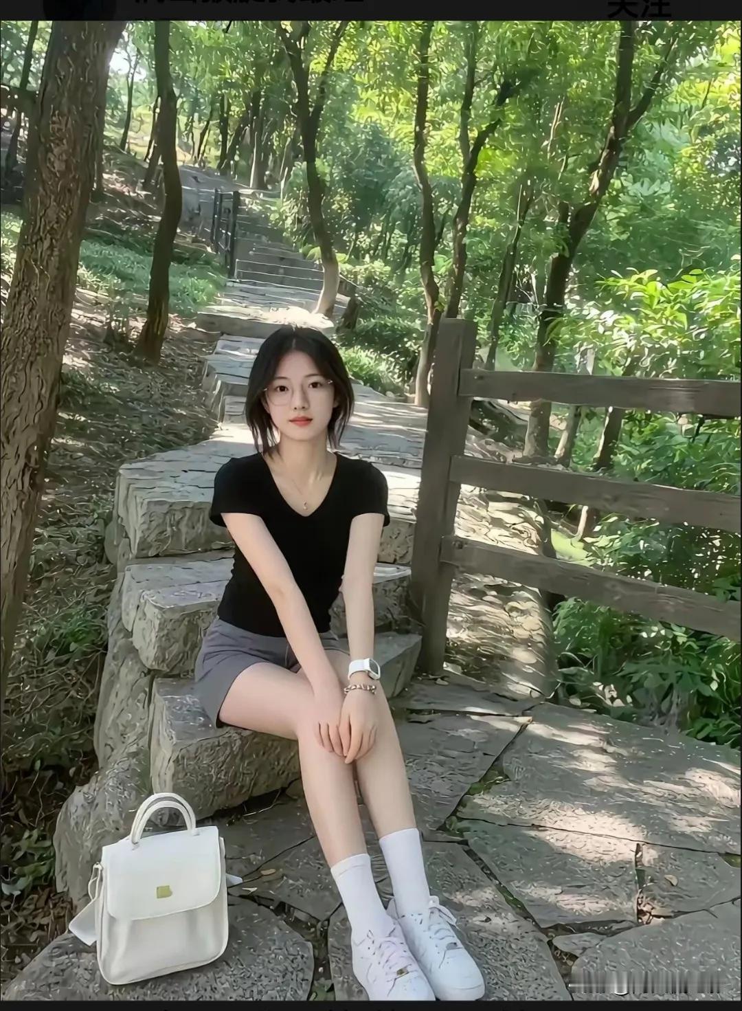 绿树阴中坐，清风拂面来。