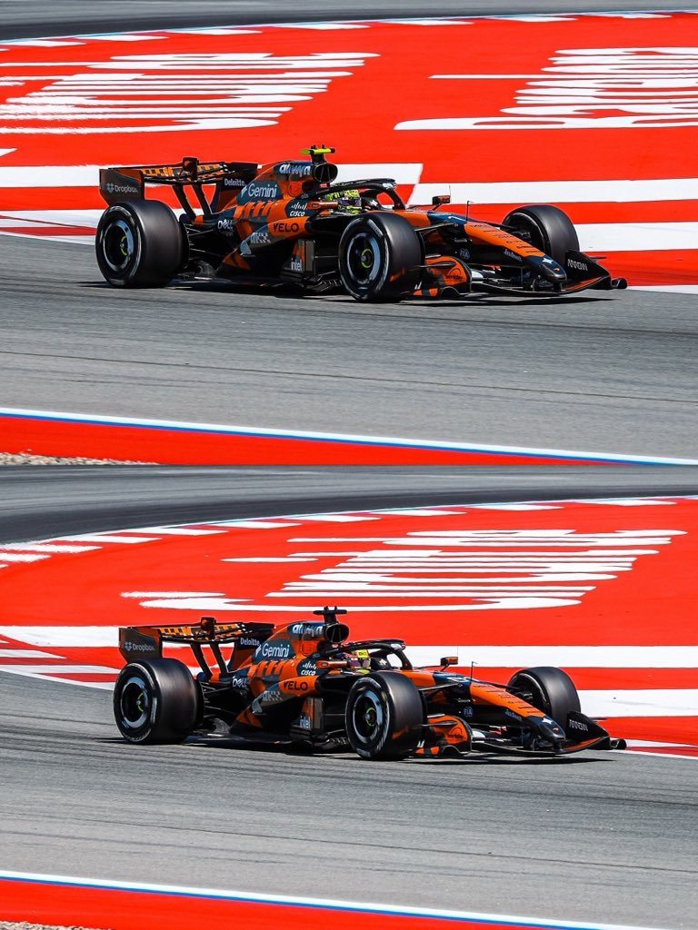Lap 35/66诺里斯 🇬🇧 P3皮亚斯特里 🇦🇺 P6McLaren