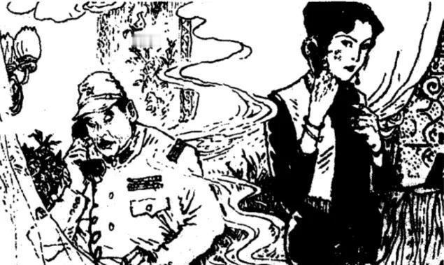 1931年11月11日晚7时整，一名日本女人穿了一身黑衣黑裤，由两名日本海军情报
