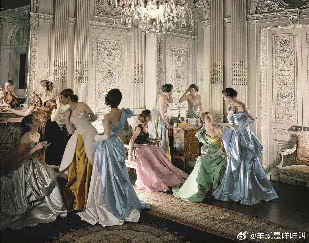 1948年的vogue群封，美的不像话了！！ ​​​