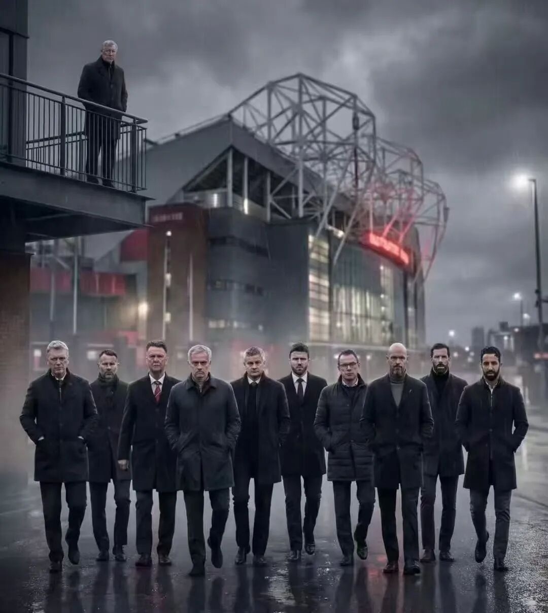 爵爷退休后，曼联主帅位置玄学了？阿莫林被解雇曼联足球俱乐部英超 北京·首钢园